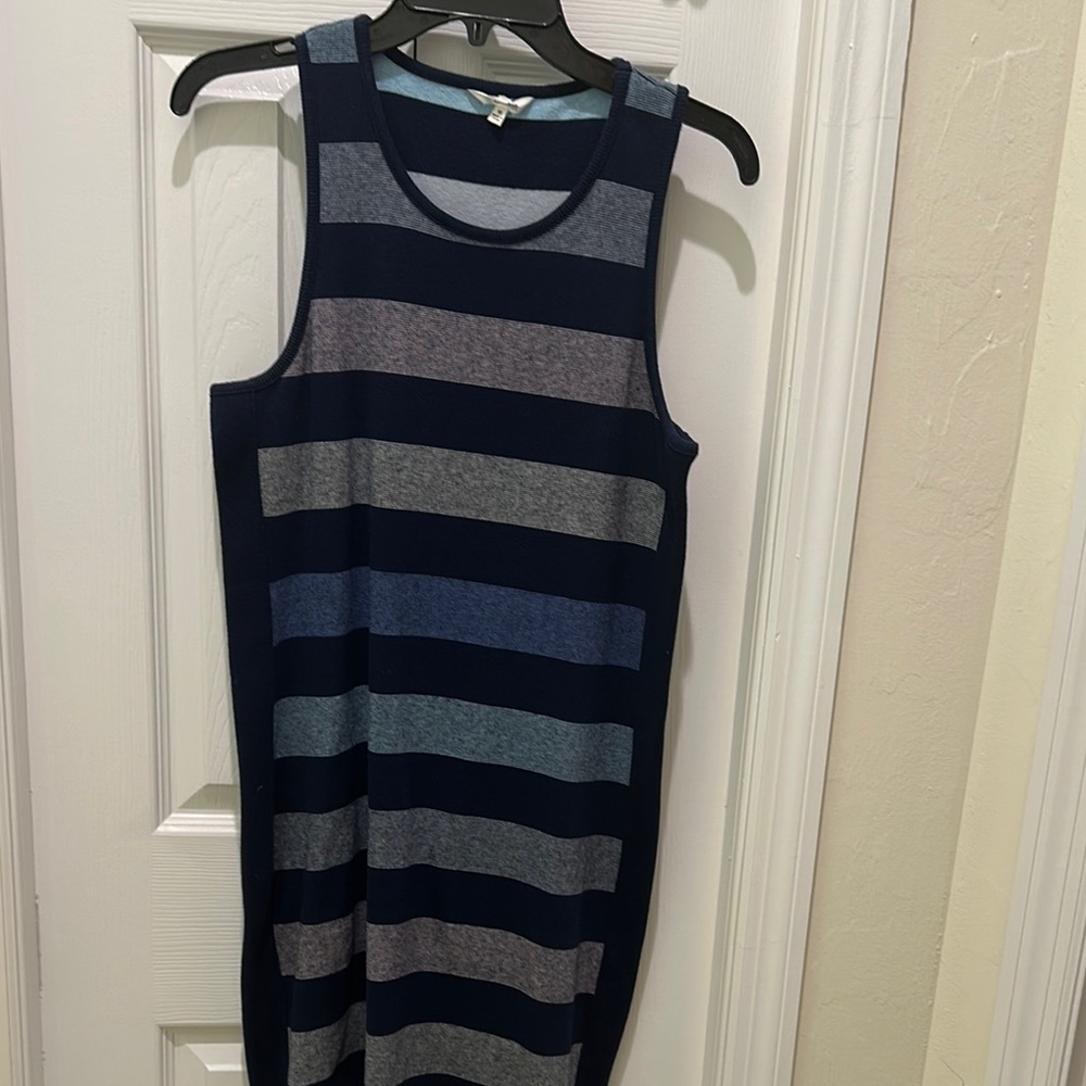 Striped Sleeveless Dress